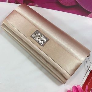 NEW Style & Co. Satin Evening Clutch Bag